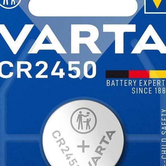 Varta Professional Electronics Μπαταρία Λιθίου Ρολογιών CR2450 3V 1τμχ
