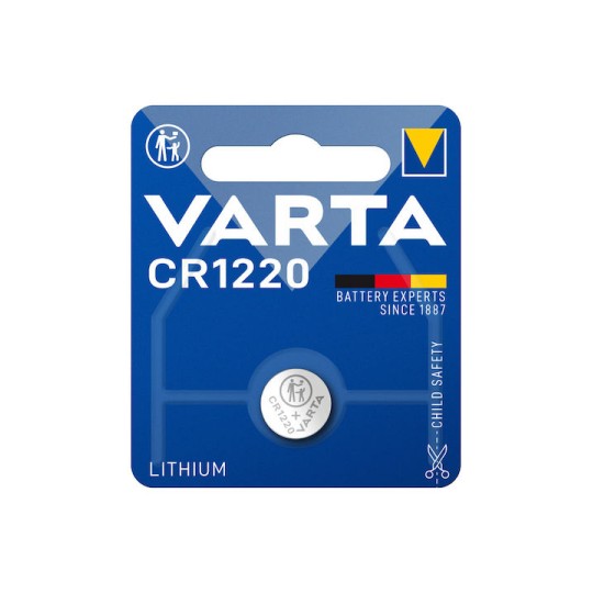 Varta Professional Electronics Μπαταρία Λιθίου Ρολογιών CR1220 3V 1τμχ