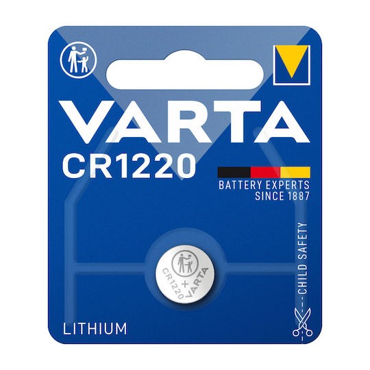Varta Professional Electronics Μπαταρία Λιθίου Ρολογιών CR1220 3V 1τμχ