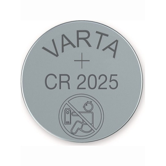 Varta Professional Electronics Μπαταρία Λιθίου Ρολογιών CR2025 3V 1τμχ