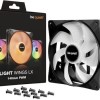 Be Quiet Light Wings LX Case Fan 140mm με ARGB Φωτισμό και Σύνδεση 3-Pin / 4-Pin PWM 3τμχ