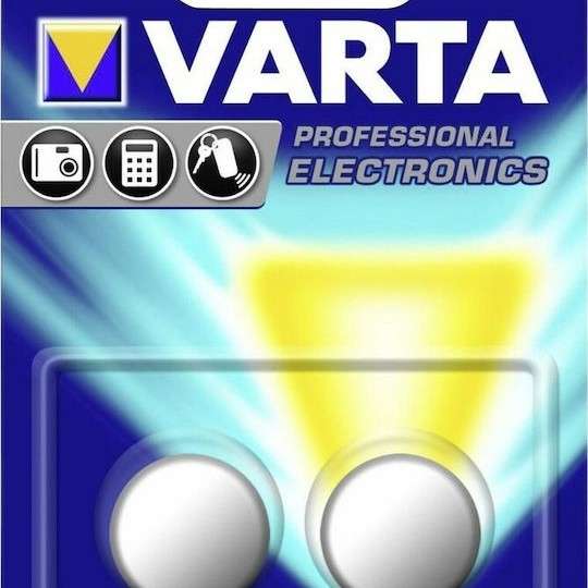 Varta Professional Electronics Μπαταρίες Λιθίου Ρολογιών CR2025 3V 2τμχ