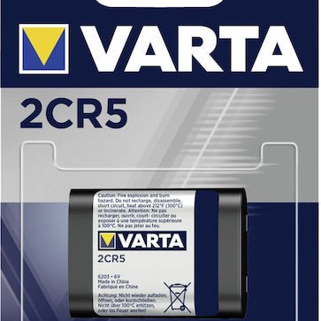 Varta Professional Lithium Μπαταρία 2CR5 6V 1τμχ