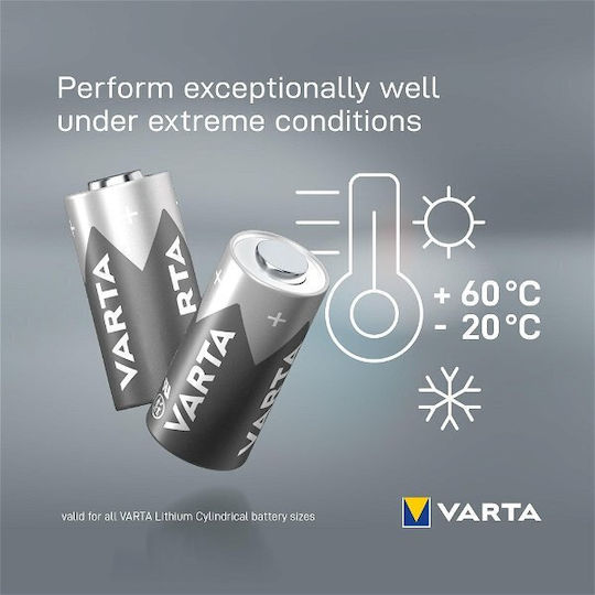 Varta Professional Lithium Μπαταρία CR123 3V 1τμχ