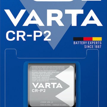Varta Professional Lithium Μπαταρία CR-P2 6V 1τμχ