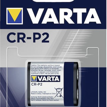Varta Professional Lithium Μπαταρία CR-P2 6V 1τμχ