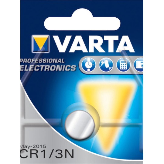 Varta Professional Electronics Μπαταρία Λιθίου Ρολογιών CR1/3N 3V 1τμχ