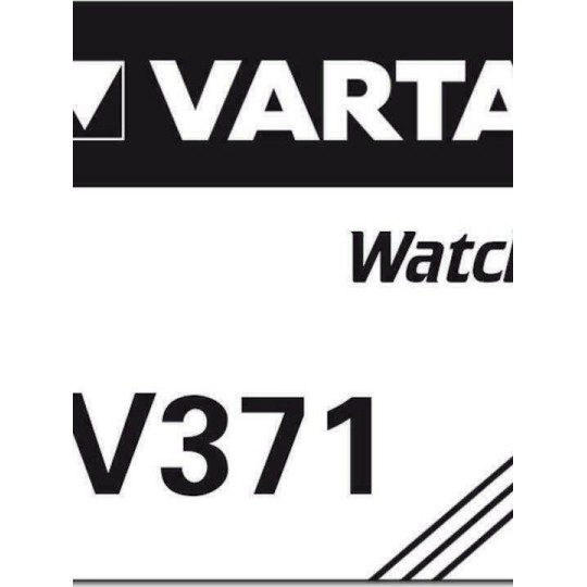 Varta Professional Electronics V371 Μπαταρία Silver Oxide Ρολογιών SR69 1.55V 1τμχ