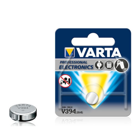 Varta Professional Electronics V394 Μπαταρία Silver Oxide Ρολογιών SR45 1.55V 1τμχ