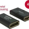 DeLock Μετατροπέας HDMI female σε HDMI female 1τμχ (65659)