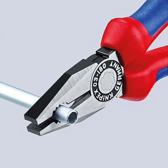 Knipex Πένσα Ίσια Ηλεκτρολόγου Μήκους 180mm