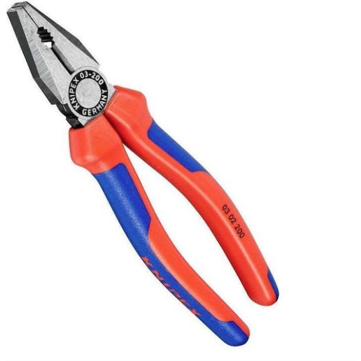 Knipex Πένσα Ίσια Ηλεκτρολόγου Μήκους 200mm