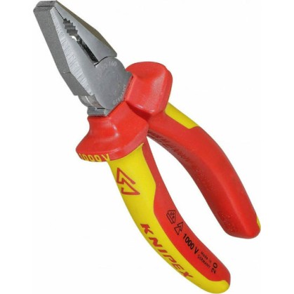 Knipex Πένσα Ίσια Ηλεκτρολόγου Μήκους 180mm