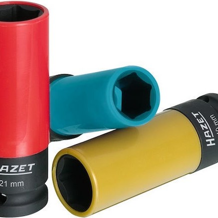 Hazet Καρυδάκι Αέρος Εξάγωνο με Καρέ Υποδοχής 1/2