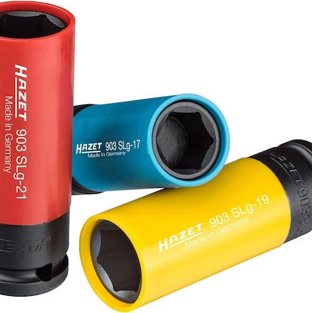 Hazet Καρυδάκι Αέρος Εξάγωνο με Καρέ Υποδοχής 1/2