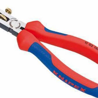 Knipex Ρυθμιζόμενος Απογυμνωτής Καλωδίων με Μήκος 160mm