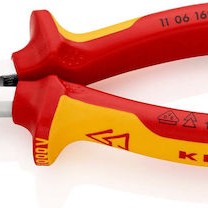 Knipex Ρυθμιζόμενος Απογυμνωτής Καλωδίων με Μήκος 160mm & Κρίκο Στερέωσης 1000V