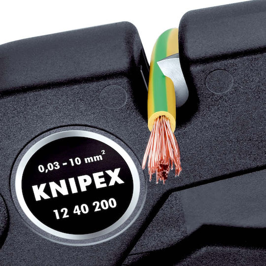 Knipex Αυτόματος Απογυμνωτής Καλωδίων με Κόφτη και Μήκος 200mm