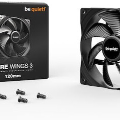 Be Quiet Pure Wings 3 Case Fan 120mm με Σύνδεση 3-Pin