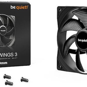 Be Quiet Pure Wings 3 Case Fan 120mm με Σύνδεση 3-Pin