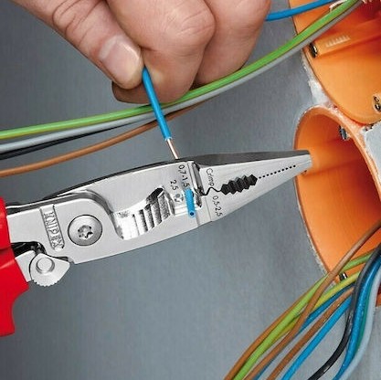 Knipex Πένσα Απογύμνωσης Καλωδίων με Κόφτη και Μήκος 200mm