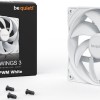 Be Quiet Pure Wings 3 Case Fan 120mm με Σύνδεση 4-Pin PWM Λευκό
