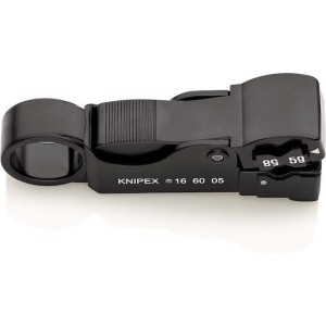 Knipex Περιστροφικός Απογυμνωτής Ομοαξονικών Καλωδίων με Μήκος 105mm