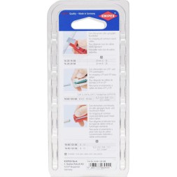 Knipex Απογυμνωτής Καλωδίων Δικτύου με Μήκος 125mm