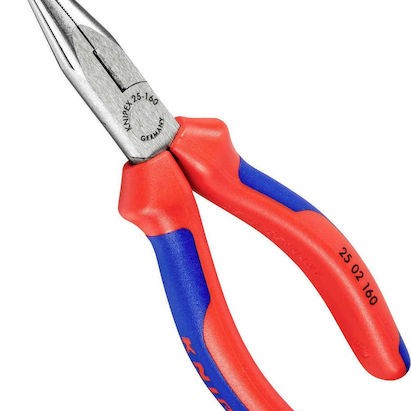 Knipex Μυτοτσίμπιδο Ίσιο Ηλεκτρολόγου Μήκους 160mm