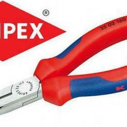 Knipex Μυτοτσίμπιδο Ίσιο Ηλεκτρολόγου Μήκους 160mm