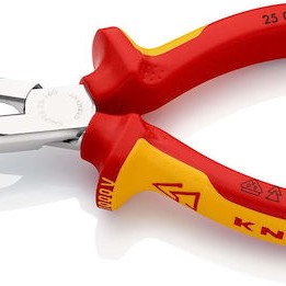 Knipex Μυτοτσίμπιδο Ίσιο Ηλεκτρολόγου Μήκους 160mm