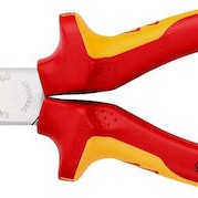 Knipex Μυτοτσίμπιδο Ίσιο Ηλεκτρολόγου Μήκους 160mm