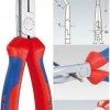 Knipex Μυτοτσίμπιδο Κυρτό Ηλεκτρολόγου Μήκους 160mm