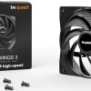 Be Quiet Cooler Pure Wings 3 Case Fan 120mm με Σύνδεση 4-Pin PWM