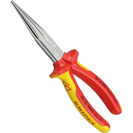 Knipex Μυτοτσίμπιδο Ίσιο Ηλεκτρολόγου Μήκους 200mm