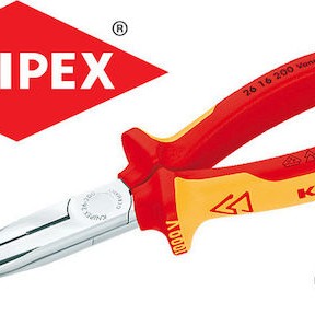 Knipex Μυτοτσίμπιδο Ίσιο Ηλεκτρολόγου Μήκους 200mm