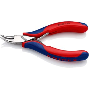Knipex Μυτοτσίμπιδο Κυρτό Ηλεκτρολόγου Μήκους 115mm