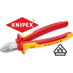 Knipex Πλαγιοκόφτης Πλάγιος Ηλεκτρολόγου Μήκους 160mm