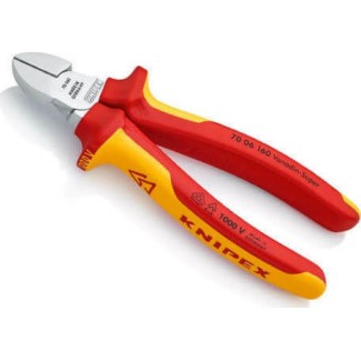 Knipex Πλαγιοκόφτης Πλάγιος Ηλεκτρολόγου Μήκους 160mm