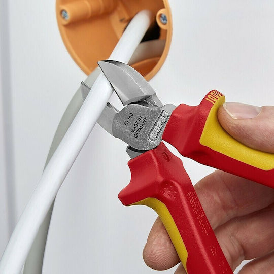 Knipex Πλαγιοκόφτης Πλάγιος Ηλεκτρολόγου Μήκους 160mm