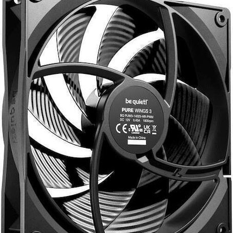 Be Quiet Pure Wings 3 Case Fan 140mm με Σύνδεση 4-Pin PWM