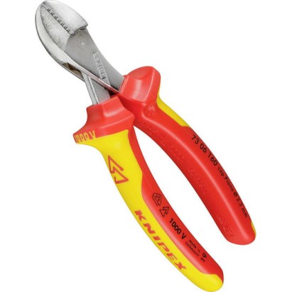 Knipex X-Cut Πλαγιοκόφτης Πλάγιος Ηλεκτρολόγου Μήκους 160mm