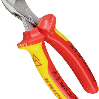 Knipex X-Cut Πλαγιοκόφτης Πλάγιος Ηλεκτρολόγου Μήκους 160mm