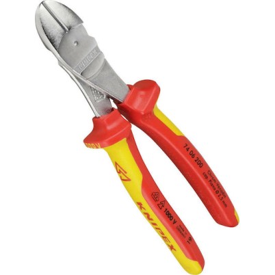 Knipex Πλαγιοκόφτης Πλάγιος Ηλεκτρολόγου Μήκους 200mm
