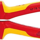 Knipex Πρέσα Ακροδεκτών με Μόνωση (Μήκος 180mm)