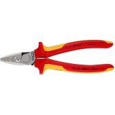 Knipex Πρέσα Ακροδεκτών με Μόνωση (Μήκος 180mm)