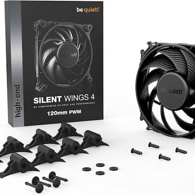 Be Quiet Silent Wings 4 Case Fan 120mm με Σύνδεση 4-Pin PWM BL093