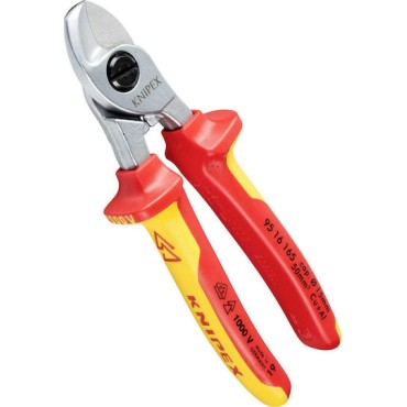 Knipex Κόφτης Καλωδίων Πλάγιος Ηλεκτρολόγου Μήκους 165mm