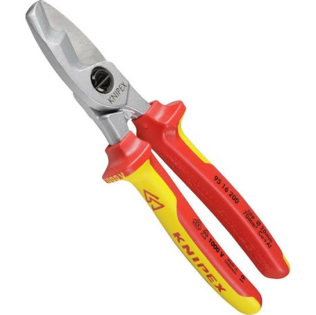 Knipex Κόφτης Καλωδίων Πλάγιος Ηλεκτρολόγου Μήκους 200mm
