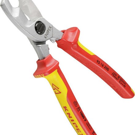 Knipex Κόφτης Καλωδίων Πλάγιος Ηλεκτρολόγου Μήκους 200mm